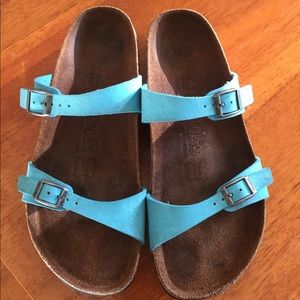 Birkenstock Birki’s “Tahiti” Two Strap Sandals
